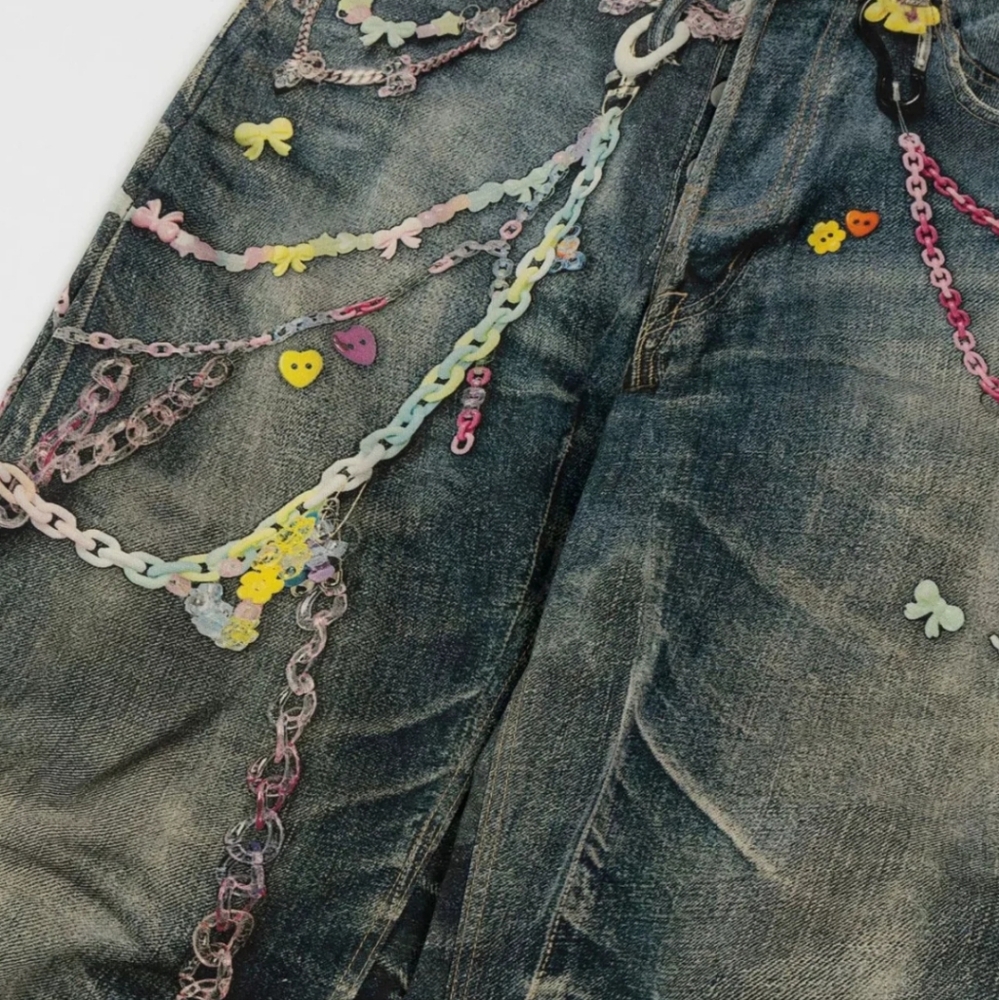 Ansley Chain Print by Innovare Denim - Picture 3 of 7